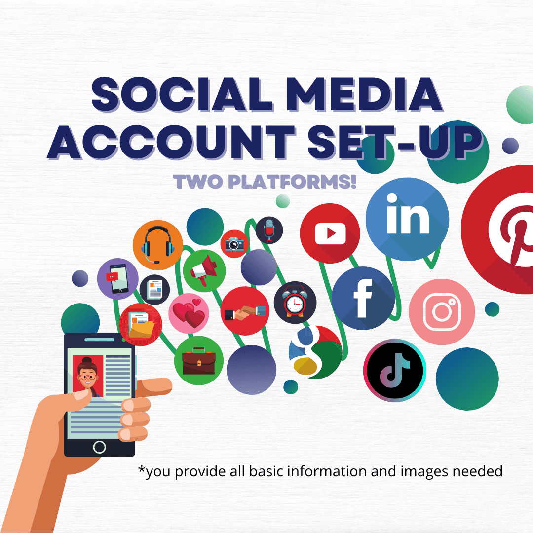 Social Media Account Setup & Optimization